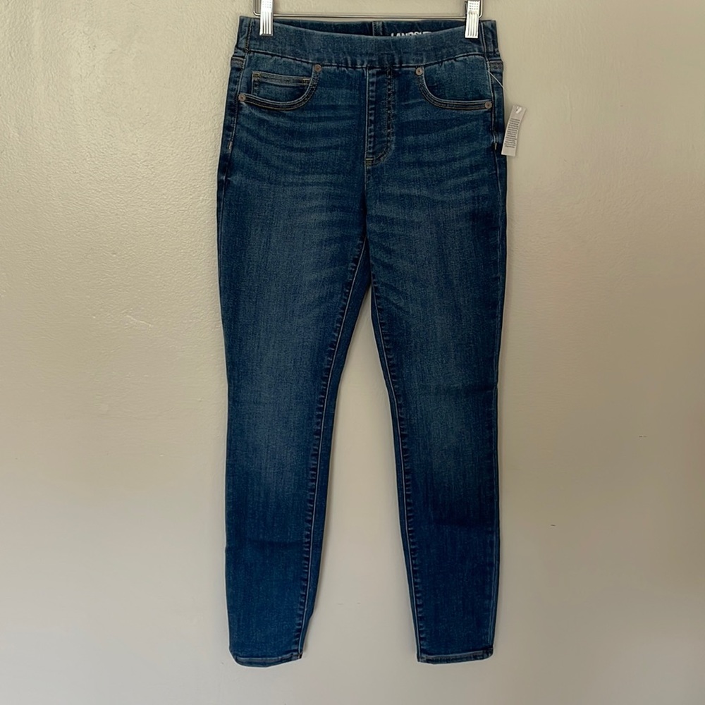 New Lands End Pull On Skinny Jean. Size 2